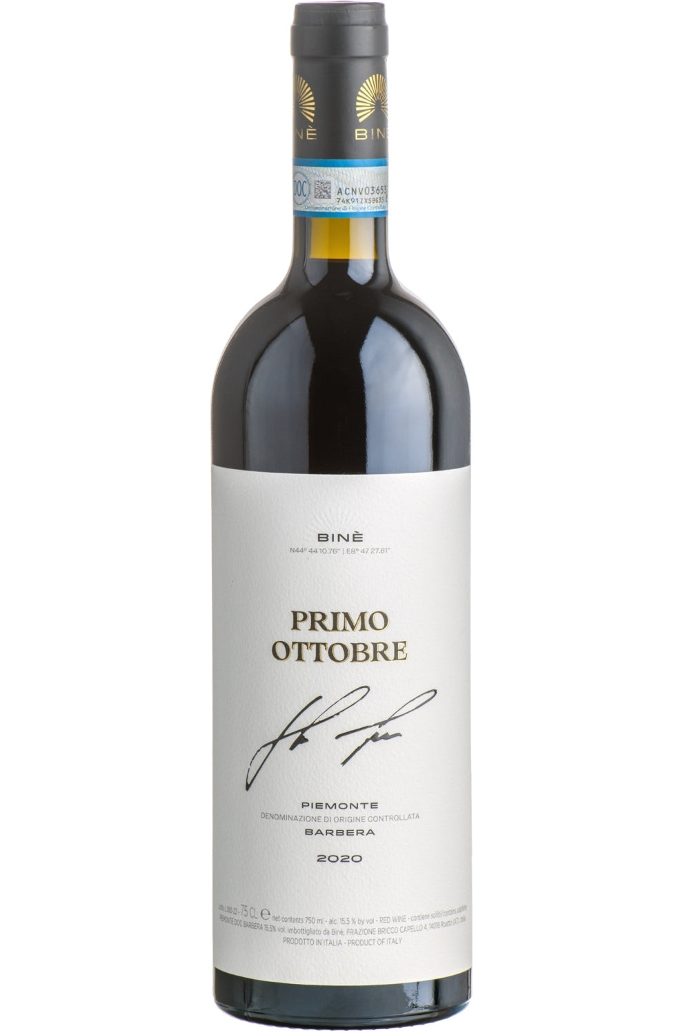 Primo Ottobre DOC piemonte barbera (barrica)