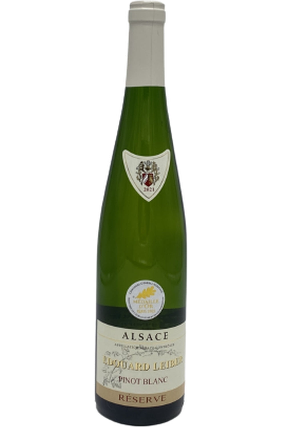 Edouard Leiber 'Reserve' (MEDAILLE) Alsace Pinot Blanc (BOUCHON)