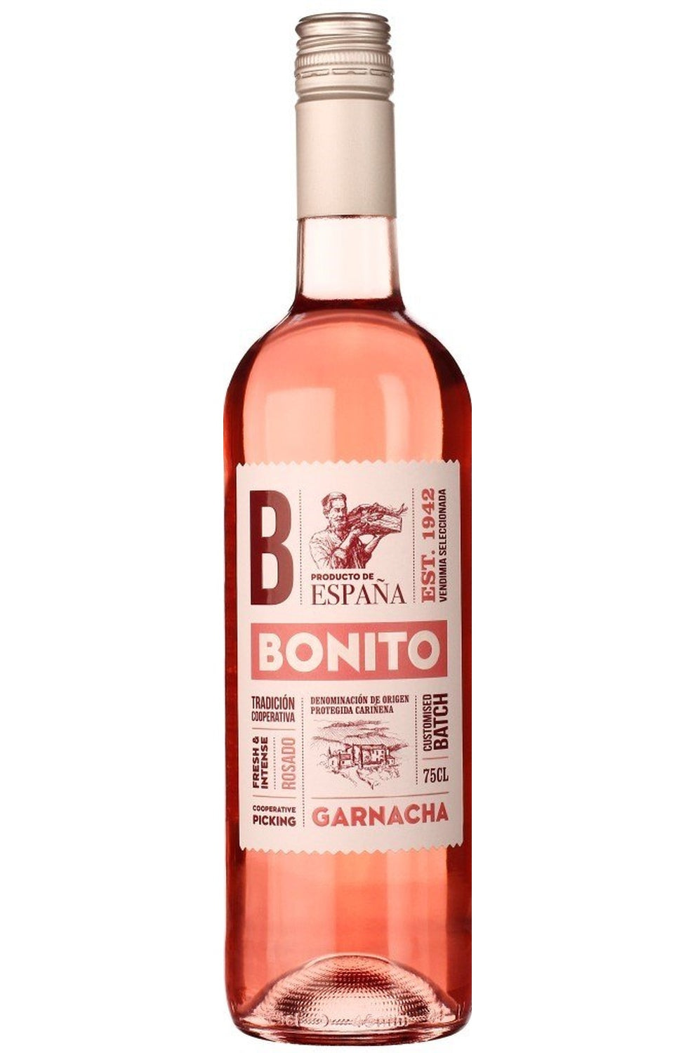 BONITO (SCREWCAP) DO carinena garnacha-tempranillo rosado lc q2