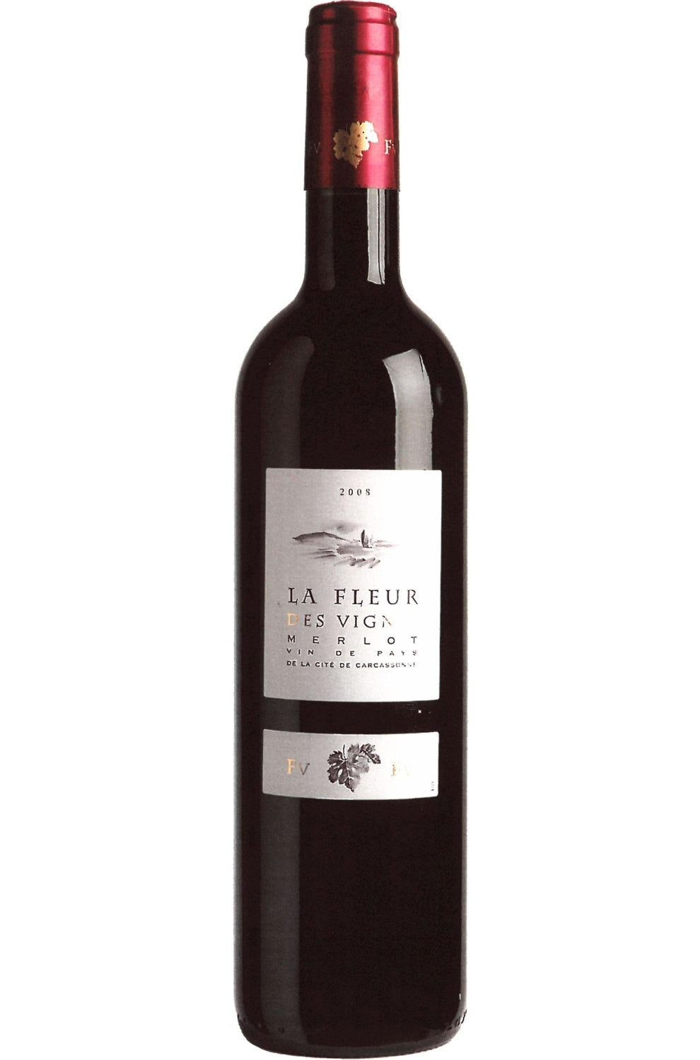 La Fleur Des Vignes IGP de la cité de carcassonne merlot (screwcap)