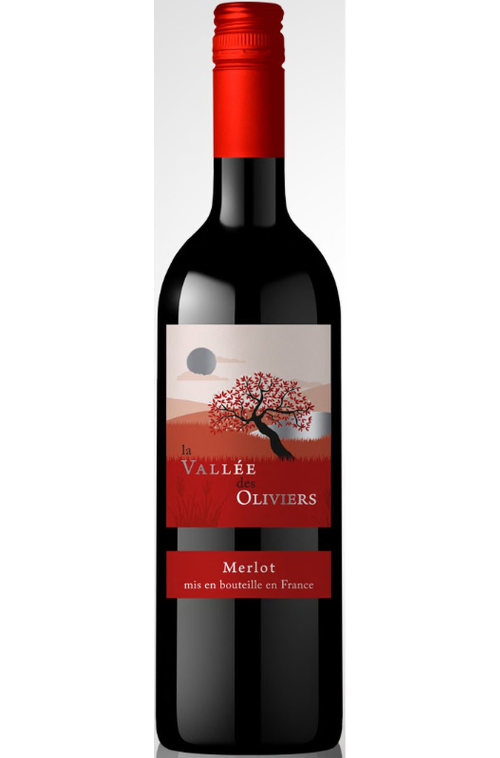 La Vallee des Oliviers (SCREWCAP)(sF) vin de france rouge merlot