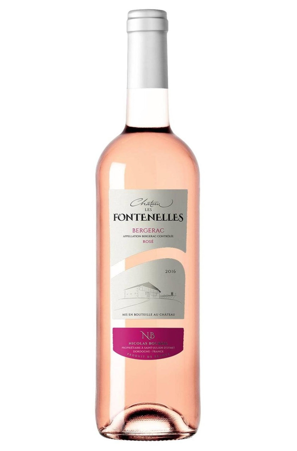 Chateau les Fontenelles 'tradition' (BOUCHON) AOP bergerac rosé