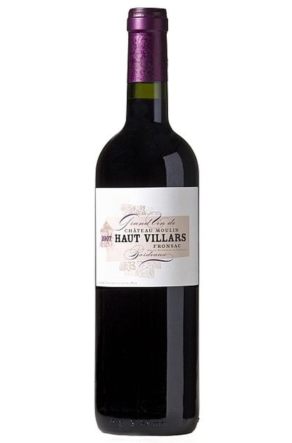 Chateau Moulin Haut Villars AOP fronsac