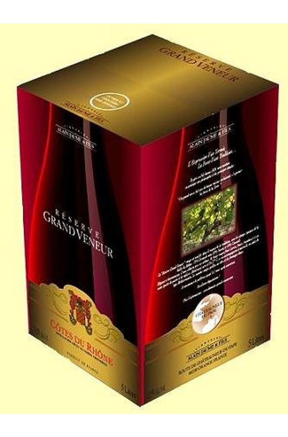 BIB Grand Veneur (BIO) cotes du rhone rouge (5L)