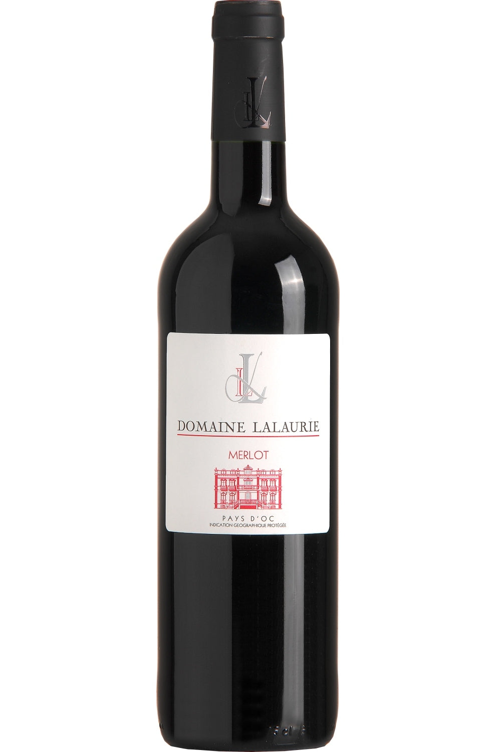 Domaine Lalaurie IGP pays d'oc merlot qualité boisé (bouchon)