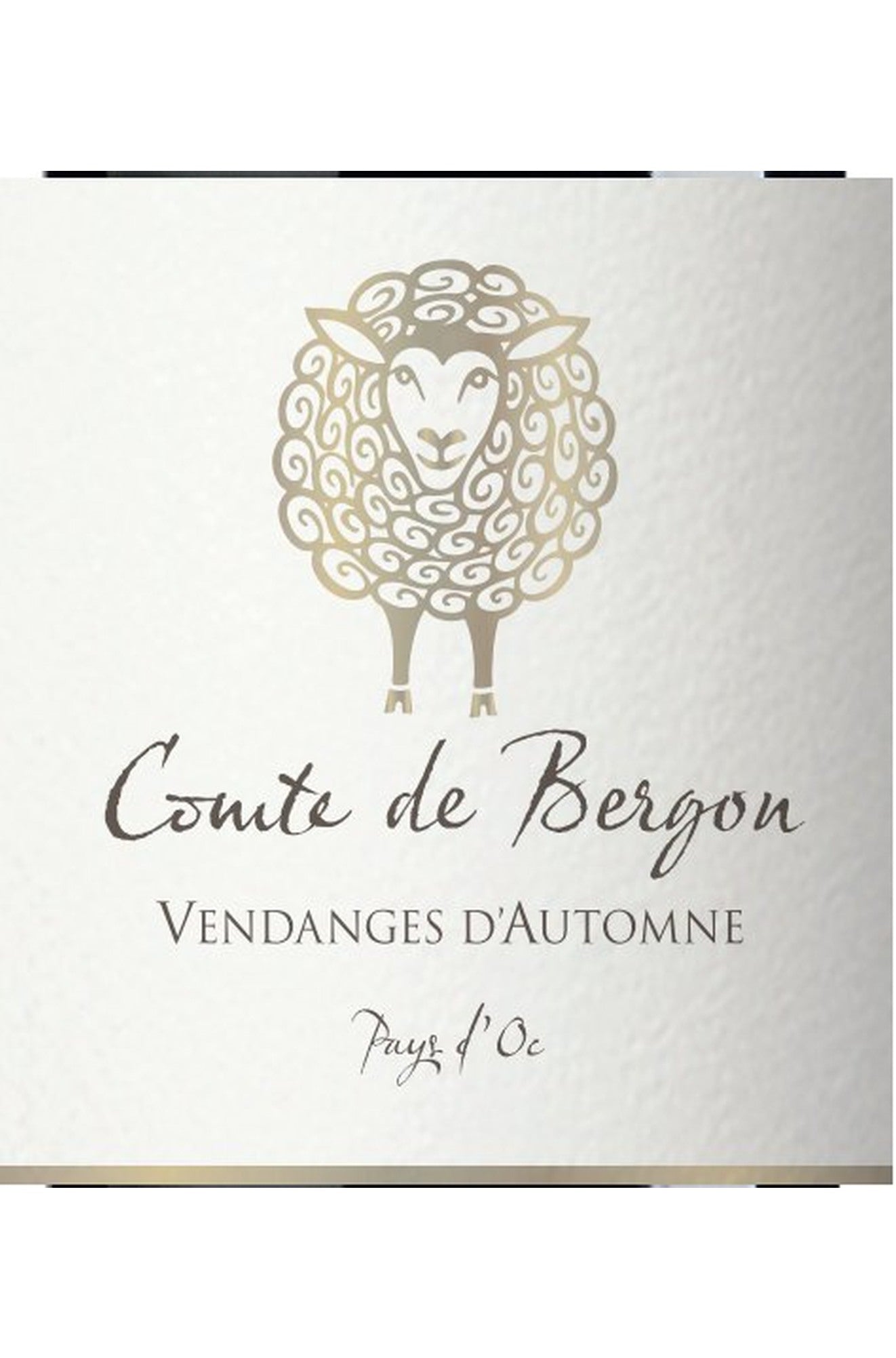 Comte de Bergon (SCREWCAP) IGP d'oc vendanges d'automne blanc