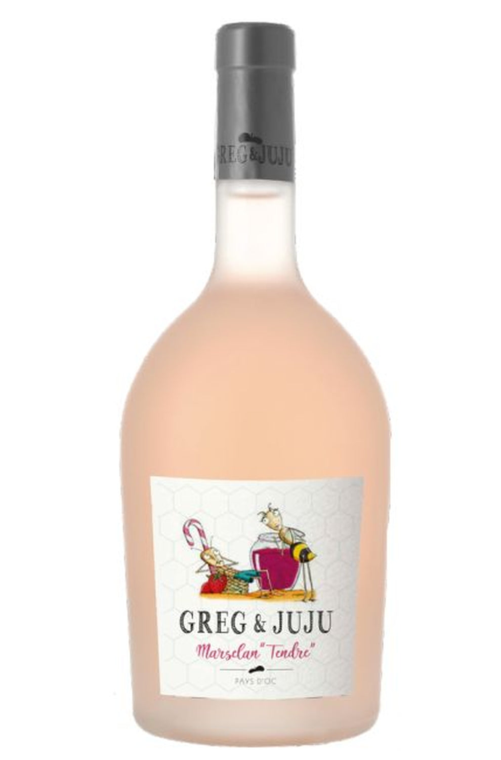 Greg & Juju IGP d'oc marselan tendre rosé