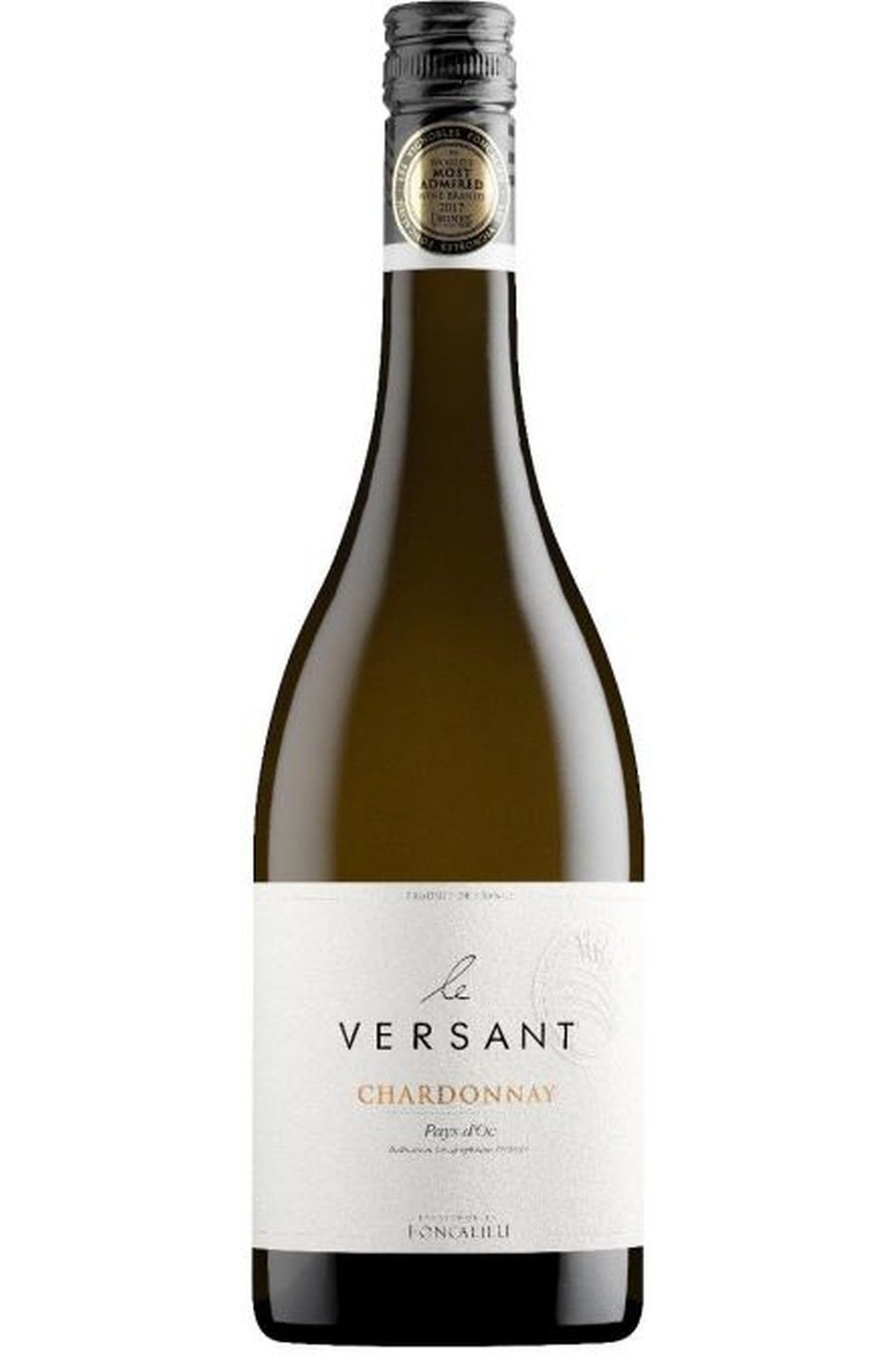 Le Versant (SCREWCAP)(VEGAN) IGP d'oc chardonnay