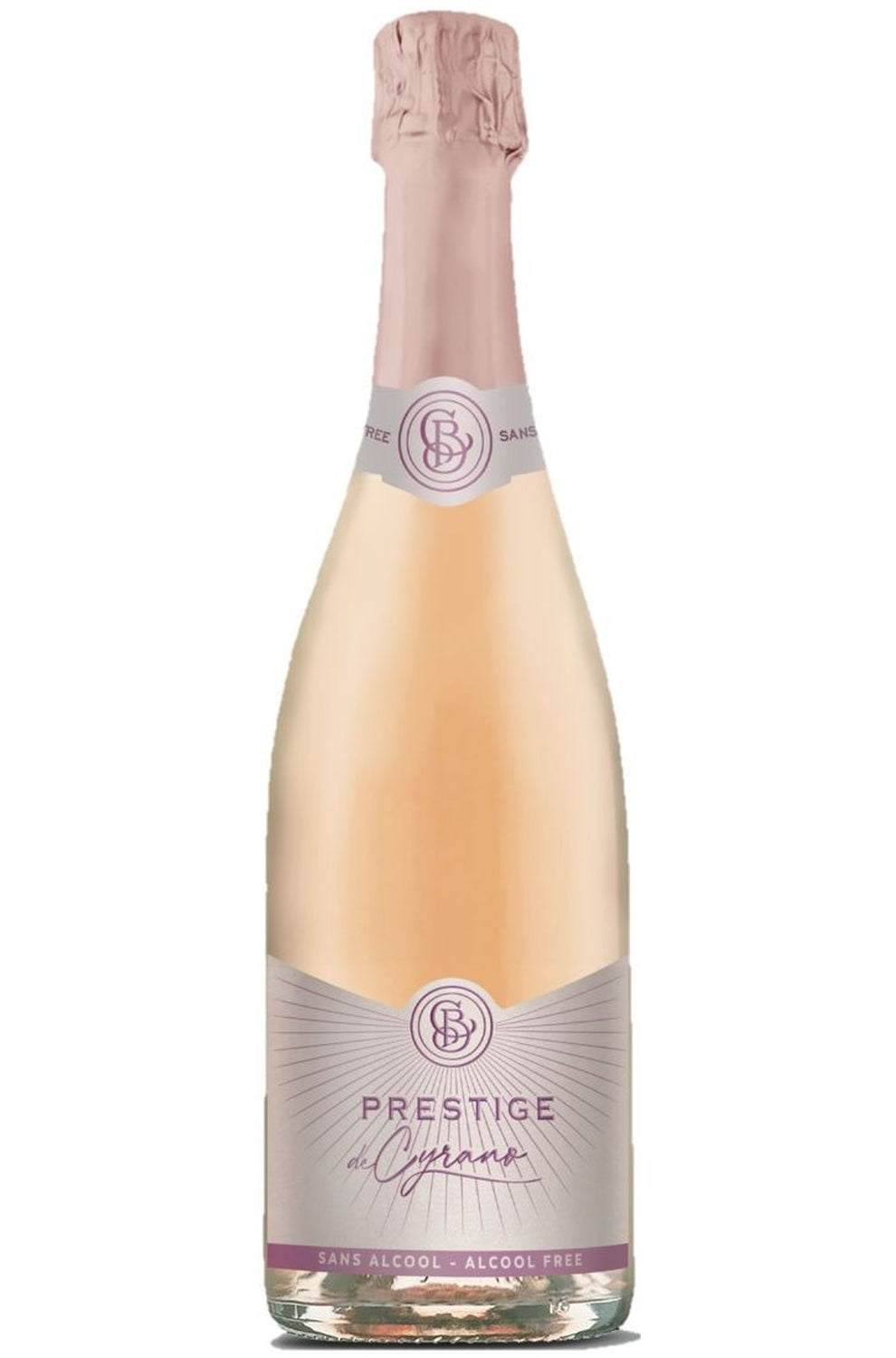 Prestige Cyrano 0°Alc zero mousseux rosé