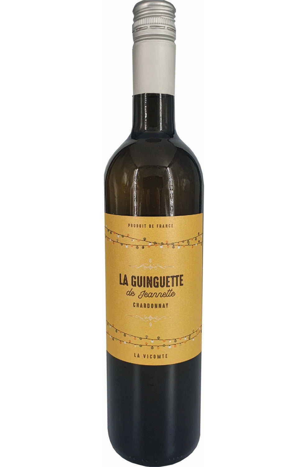 La Guinguette de Jeannette (SCREWCAP SILVER) IGP d'oc chardonnay non-boisé