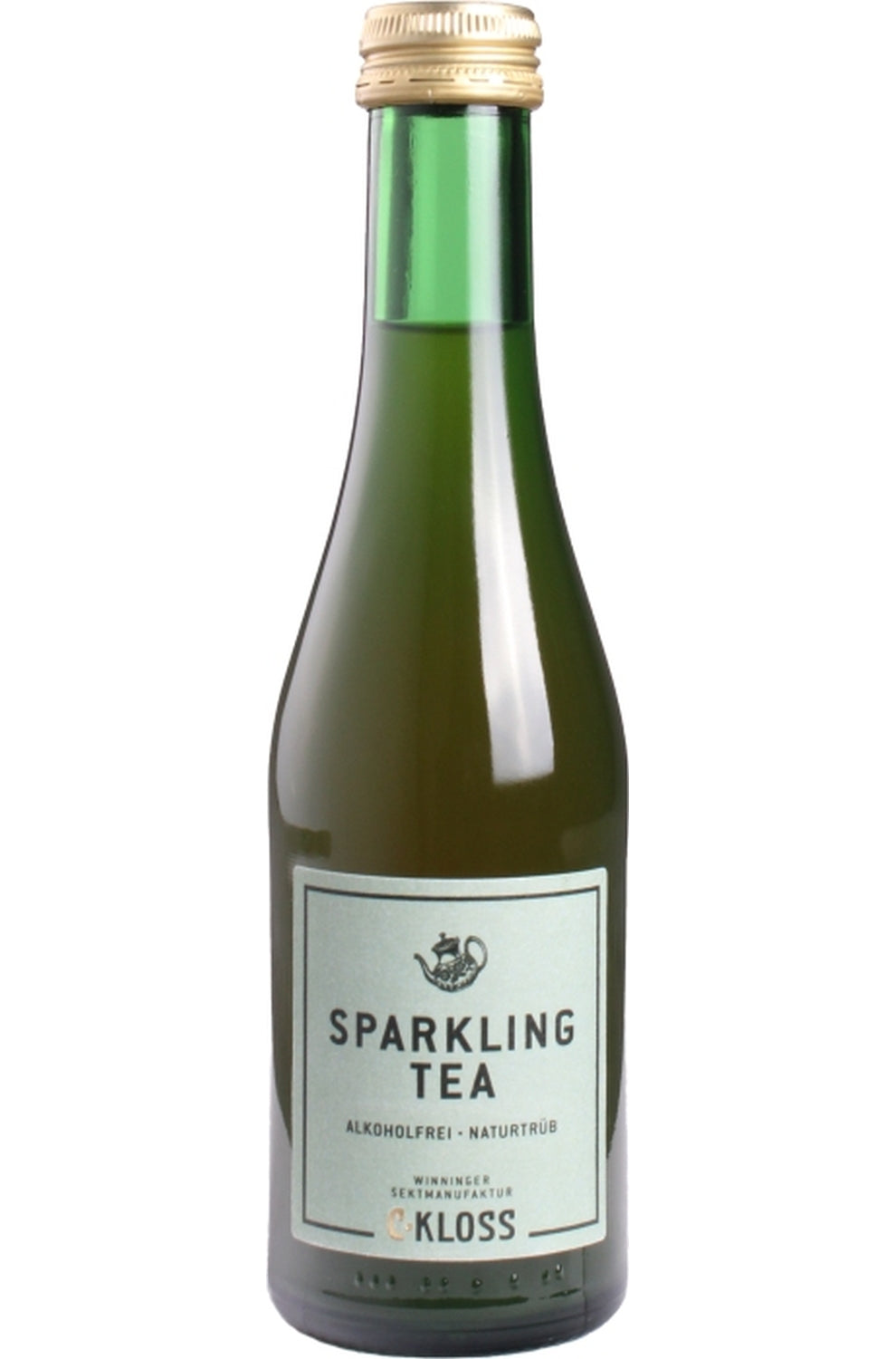 C-Kloss Sparkling TEA 0°Alc 'hot brew' PREMIUM white (20cl) (Mint label)