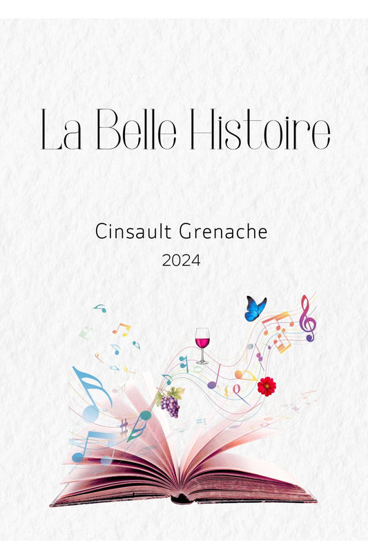 Belle Histoire (SCREWCAP BLACK) IGP d'oc rosé cinsaut - grenache (btl BDX blanche)