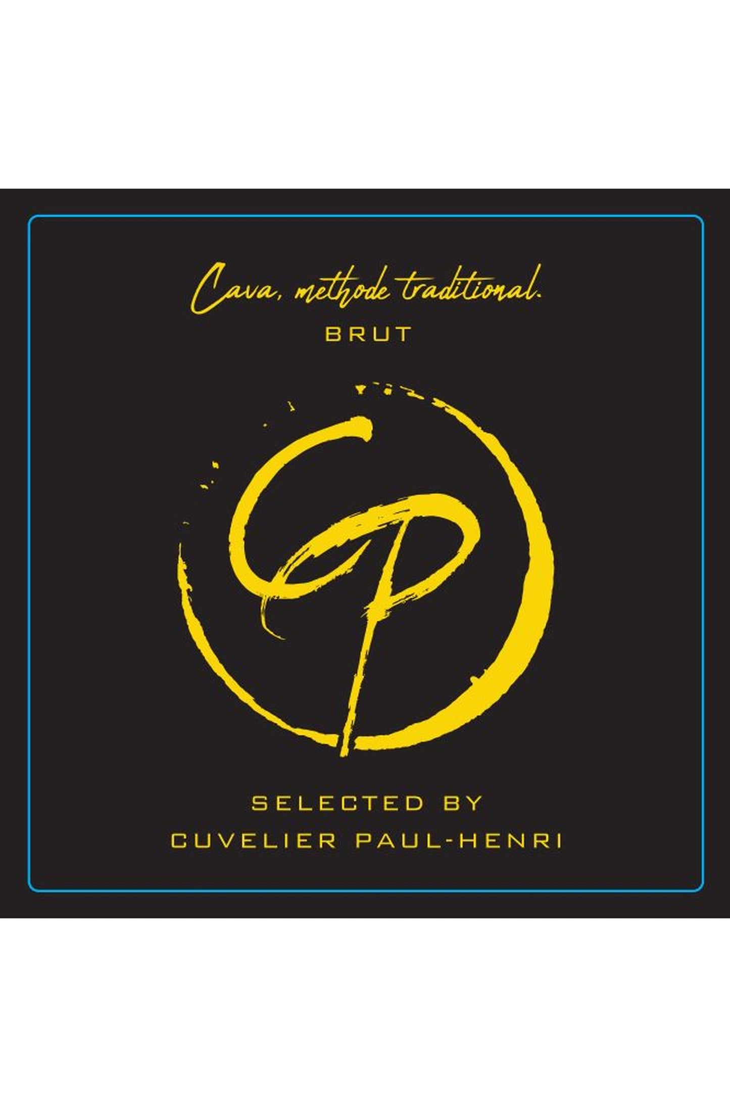 Cuvelier Paul-Henri DO cava brut (black capsule - black backlabel fanatic)