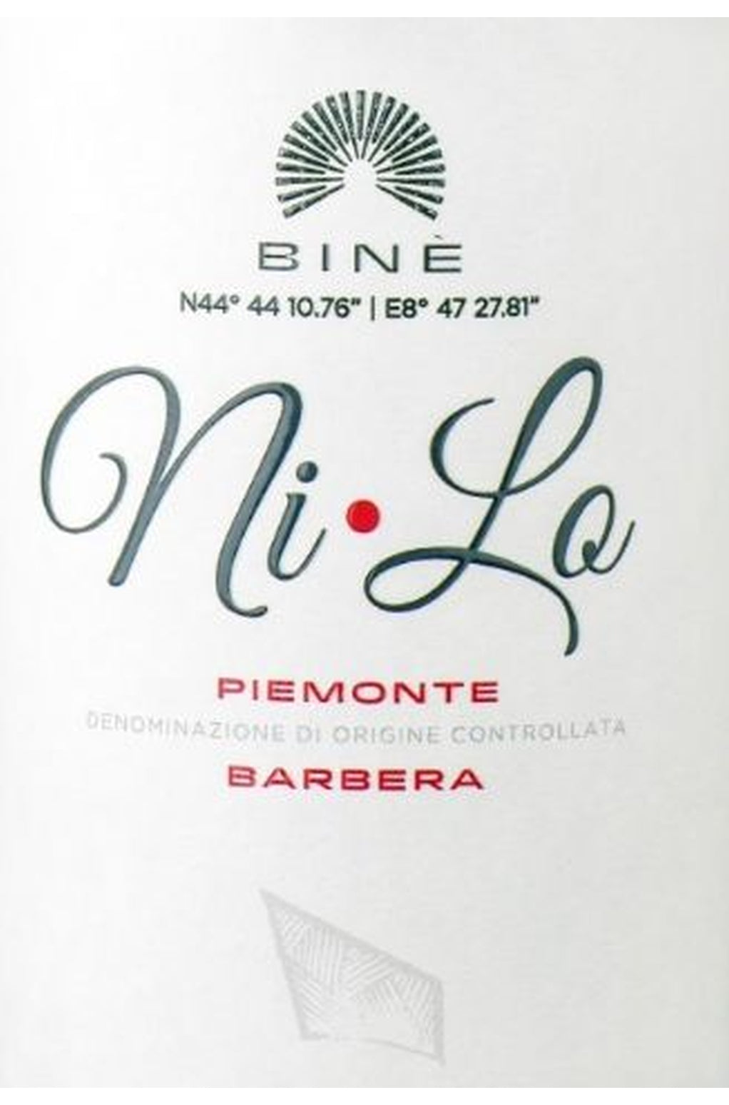 Bine Ni-Lo (BIO) DOC piemonte barbera (magnum)