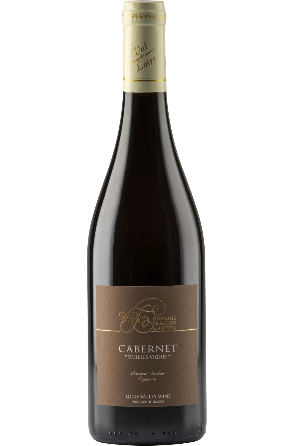 Domaine François Cartier AOP touraine rouge cabernet vieilles vignes