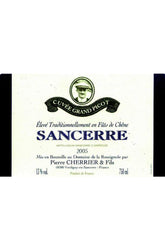 Cuvee Grand Picot AOP sancerre blanc