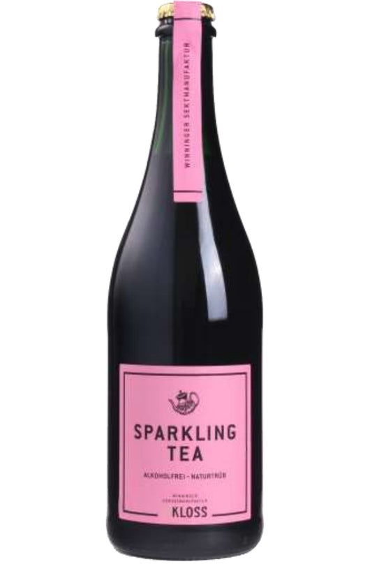 C-Kloss Sparkling TEA 0°Alc 'hot brew' rosé (Pink label)