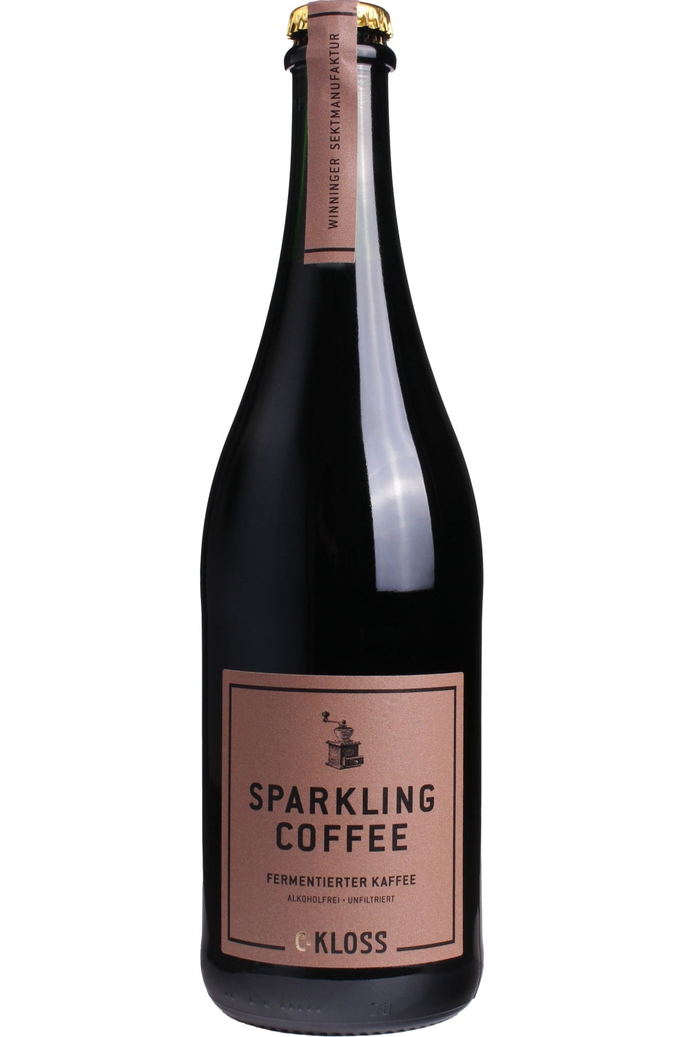 C-Kloss Sparkling COFFEE 0°Alc fermented coffee (Brown label)