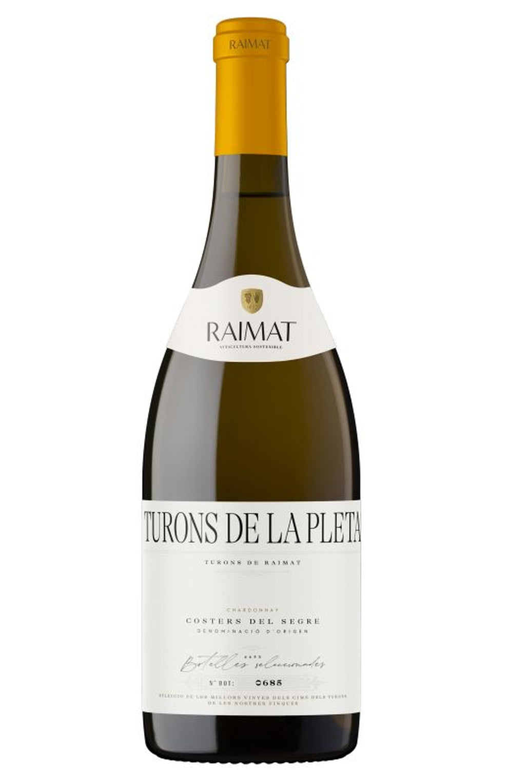 Turons de La Pleta (BIO) DO costers del segre chardonnay