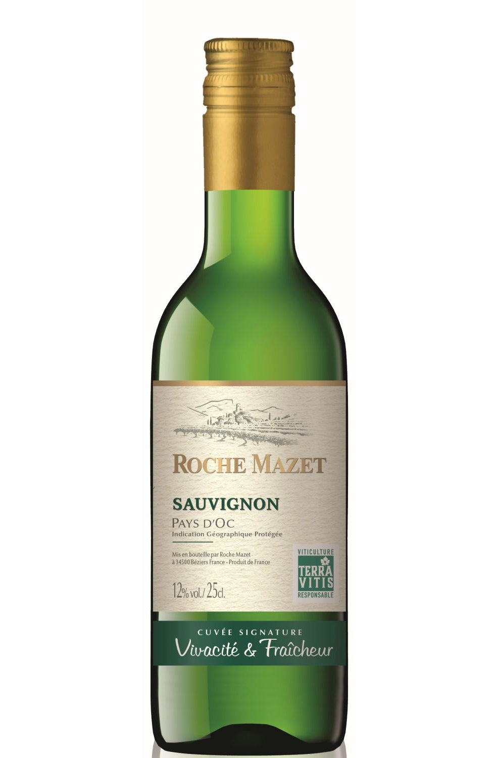 Roche Mazet (SCREWCAP) NON-MILL IGP d'oc sauvignon (25 cl)