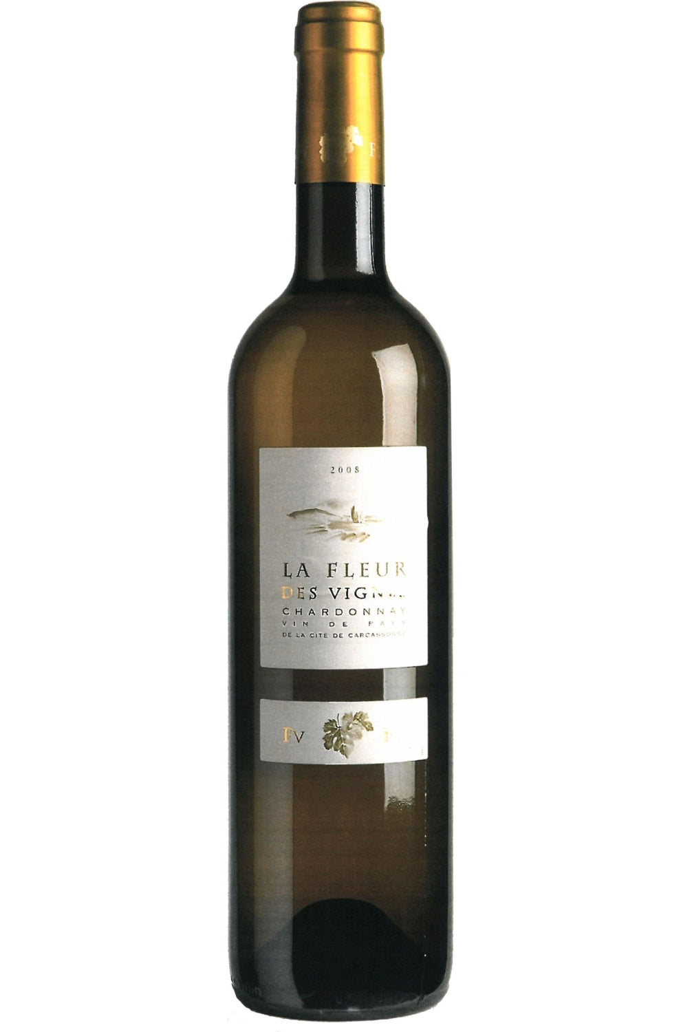 La Fleur Des Vignes IGP de la cité de carcassonne chardonnay (screwcap)