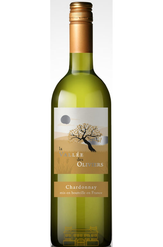La Vallee des Oliviers (SCREWCAP)(SF) mise en blle en france chardonnay (vin d'espagne)