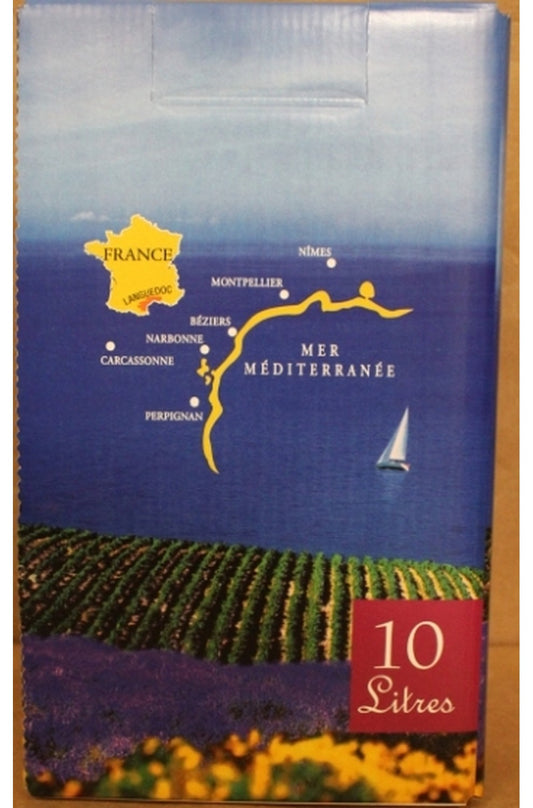 BIB 10L Pierre Henri mise en blle en france chardonnay (vin d'espagne)
