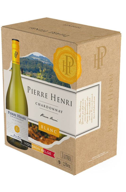 BIB 3L Pierre Henri vin de france chardonnay (même qualité ph 75cl igp)