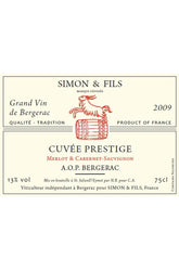 Simon et Fils Cuvée Prestige AOP bergerac rouge