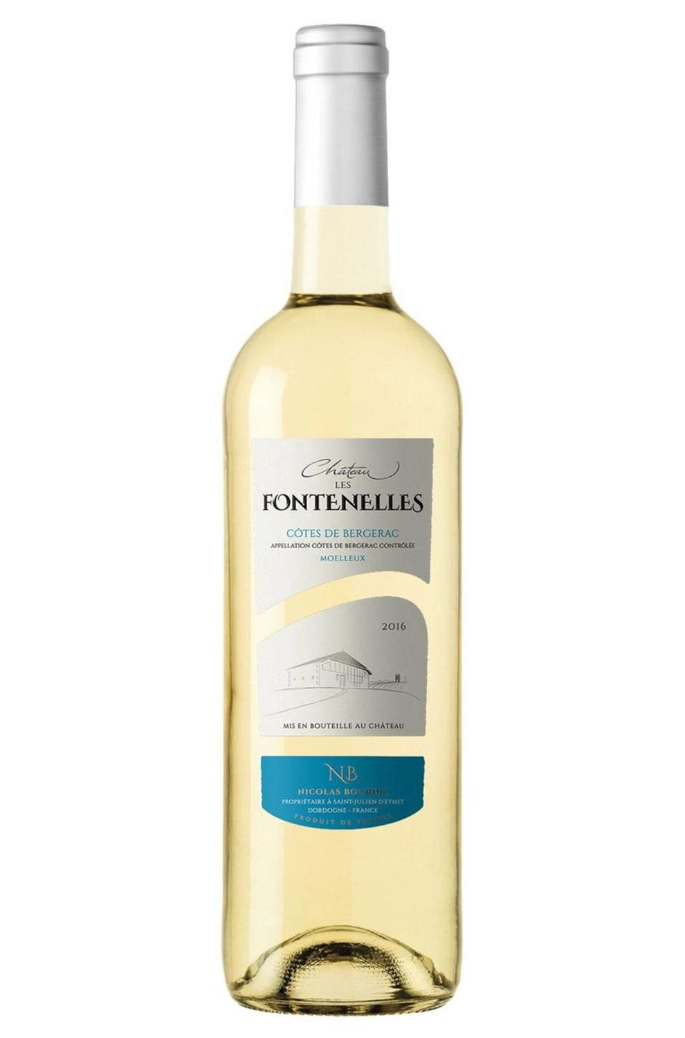 Chateau les Fontenelles (bouchon) AOP cotes de bergerac moelleux (ancienne étiquette)(37,5 cl)