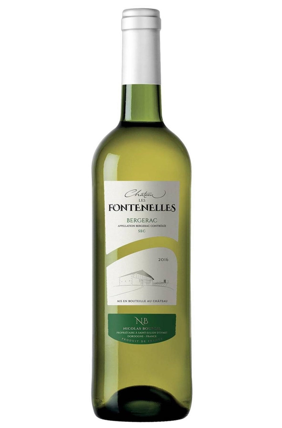 Chateau les Fontenelles 'tradition' (BOUCHON) AOP bergerac blanc sec