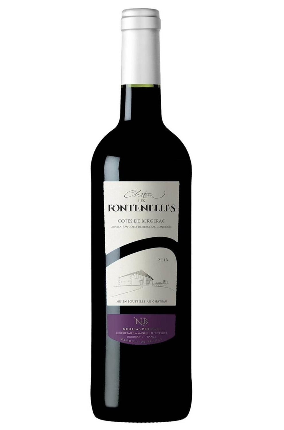 Chateau les Fontenelles 'tradition' (BOUCHON) AOP bergerac rouge