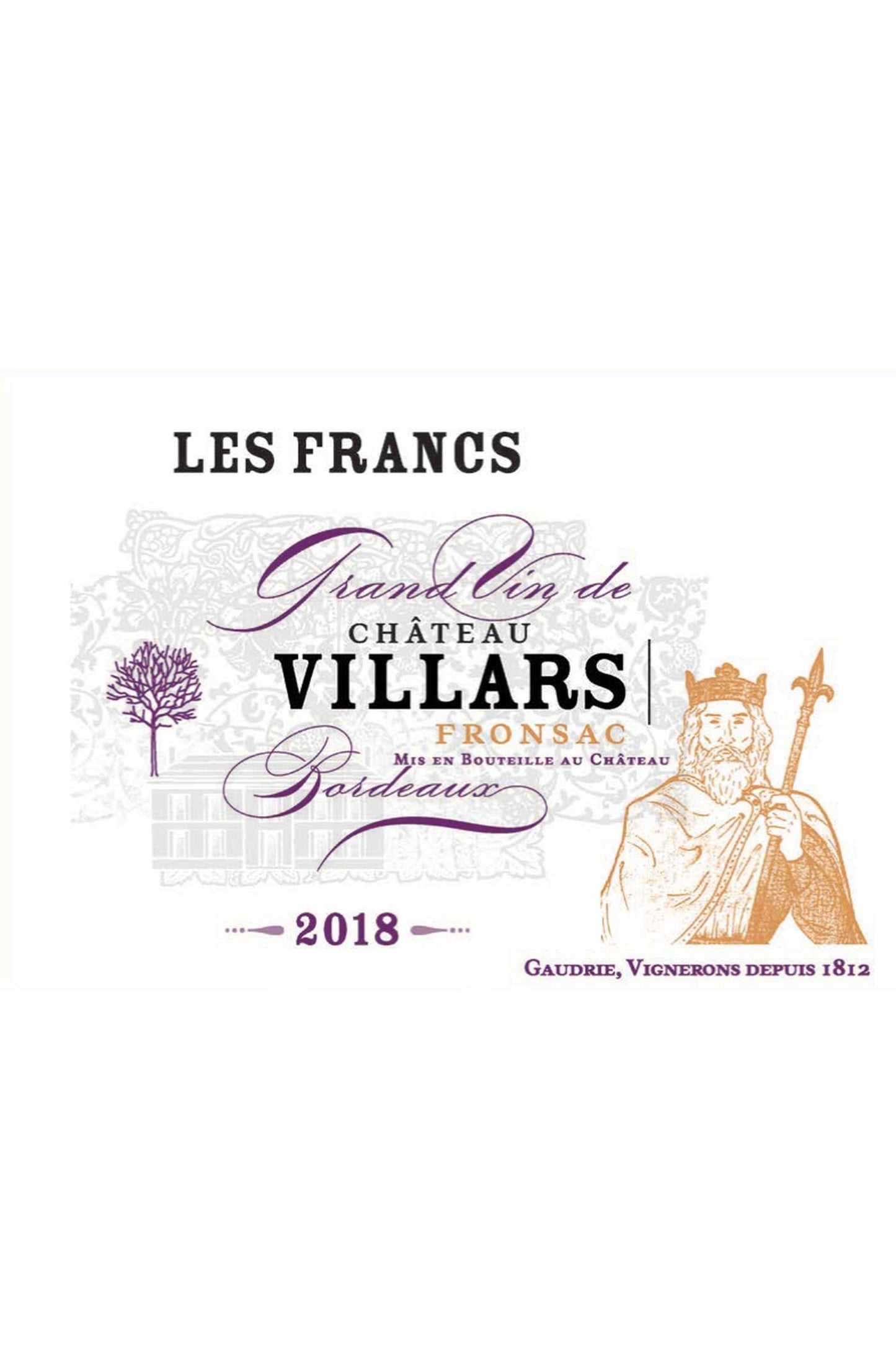 Chateau Villars Les Francs AOP fronsac