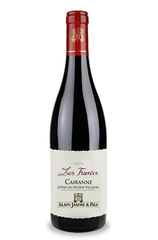 Alain Jaume cotes du rhone villages rouge cairanne 'les travées'