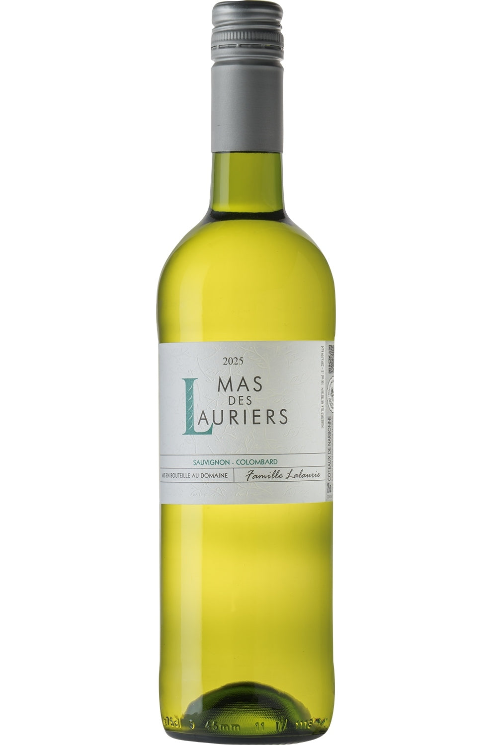 Mas des Lauriers 'branche' (SCREWCAP) IGP coteaux de narbonne blanc