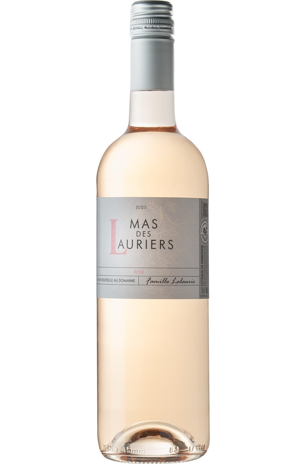 Mas des Lauriers 'branche' (SCREWCAP) IGP coteaux de narbonne rosé
