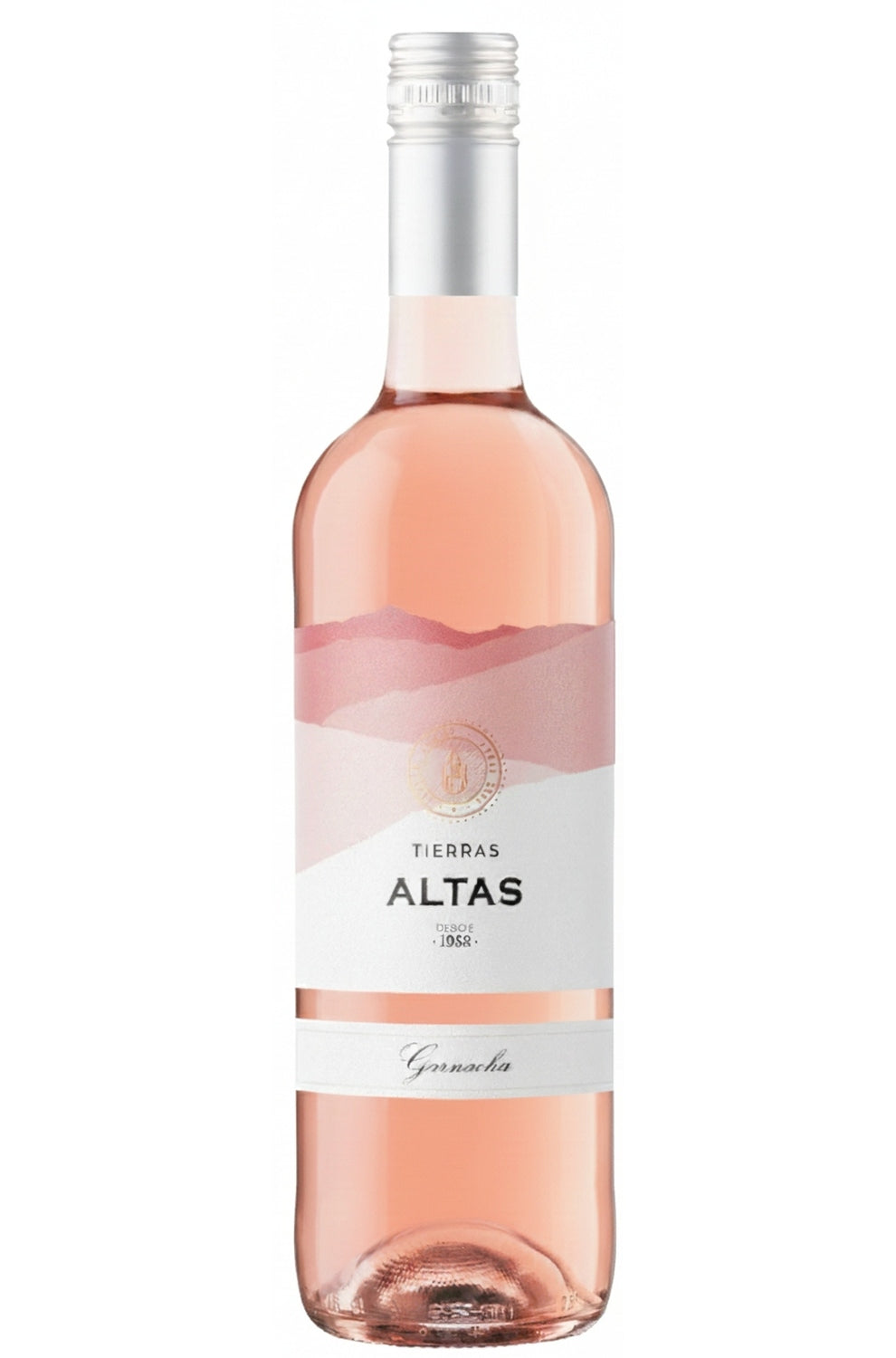 Tierras Altas (silver SCREWCAP) wine of Spain garnacha rosado