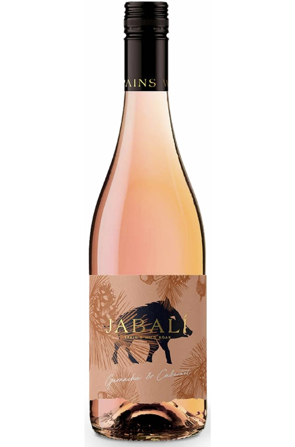 Jabali semi-dry (screwcap) wine of spain Grenache/Cabernet rosé