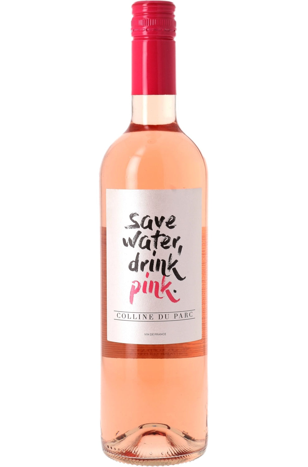 Save water 'Drink Pink' Colline du Parc vin de france rosé (screwcap)