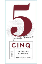 CINQ vin de france rosé (screwcap)