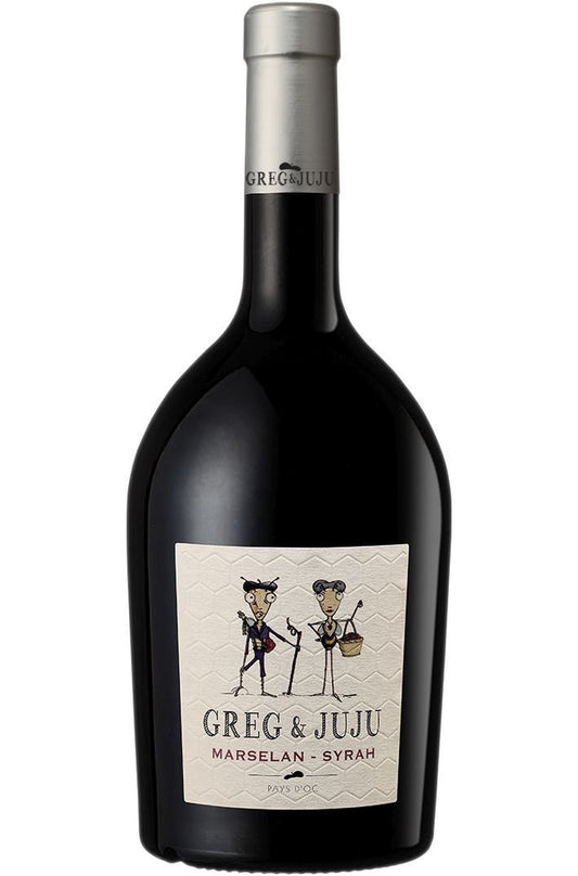 Greg & Juju IGP d'oc marselan-syrah rouge