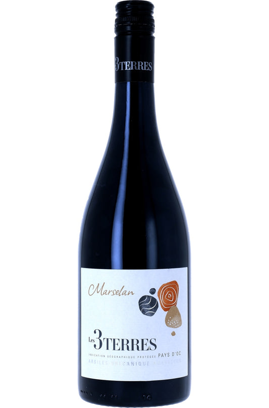 Les 3 Terres (BOURG SCREWCAP) IGP d'oc syrah 'graveleux'