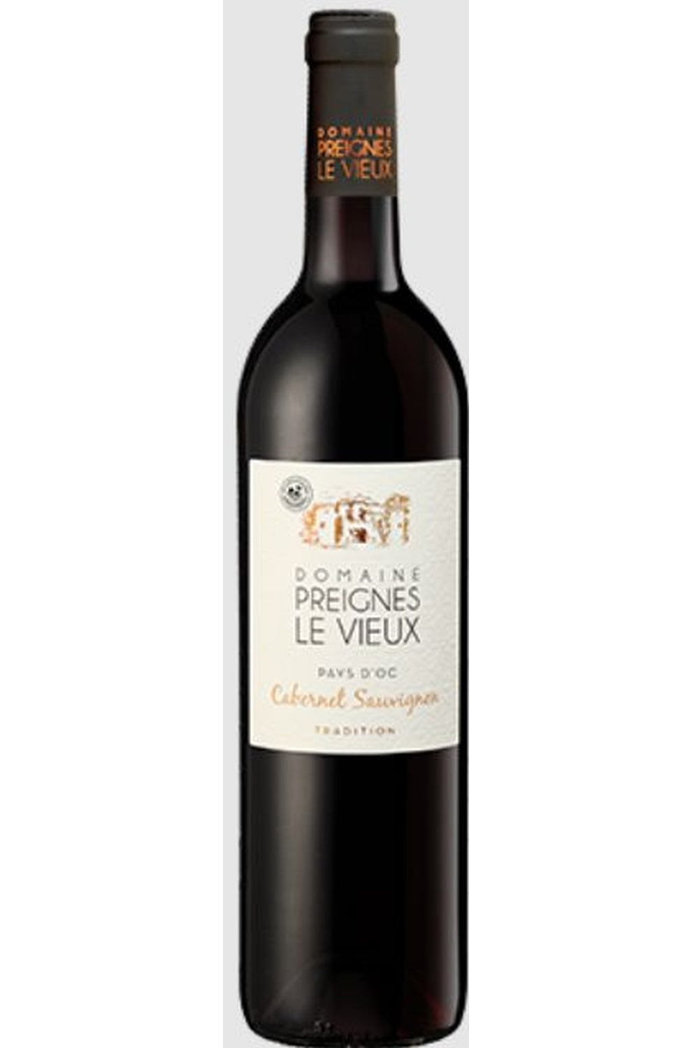 Domaine Preignes Le Vieux Tradition IGP d'oc cabernet sauvignon