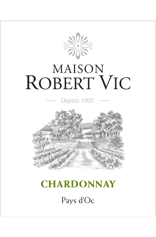 Maison Robert VIC (SCREWCAP) IGP d'oc chardonnay