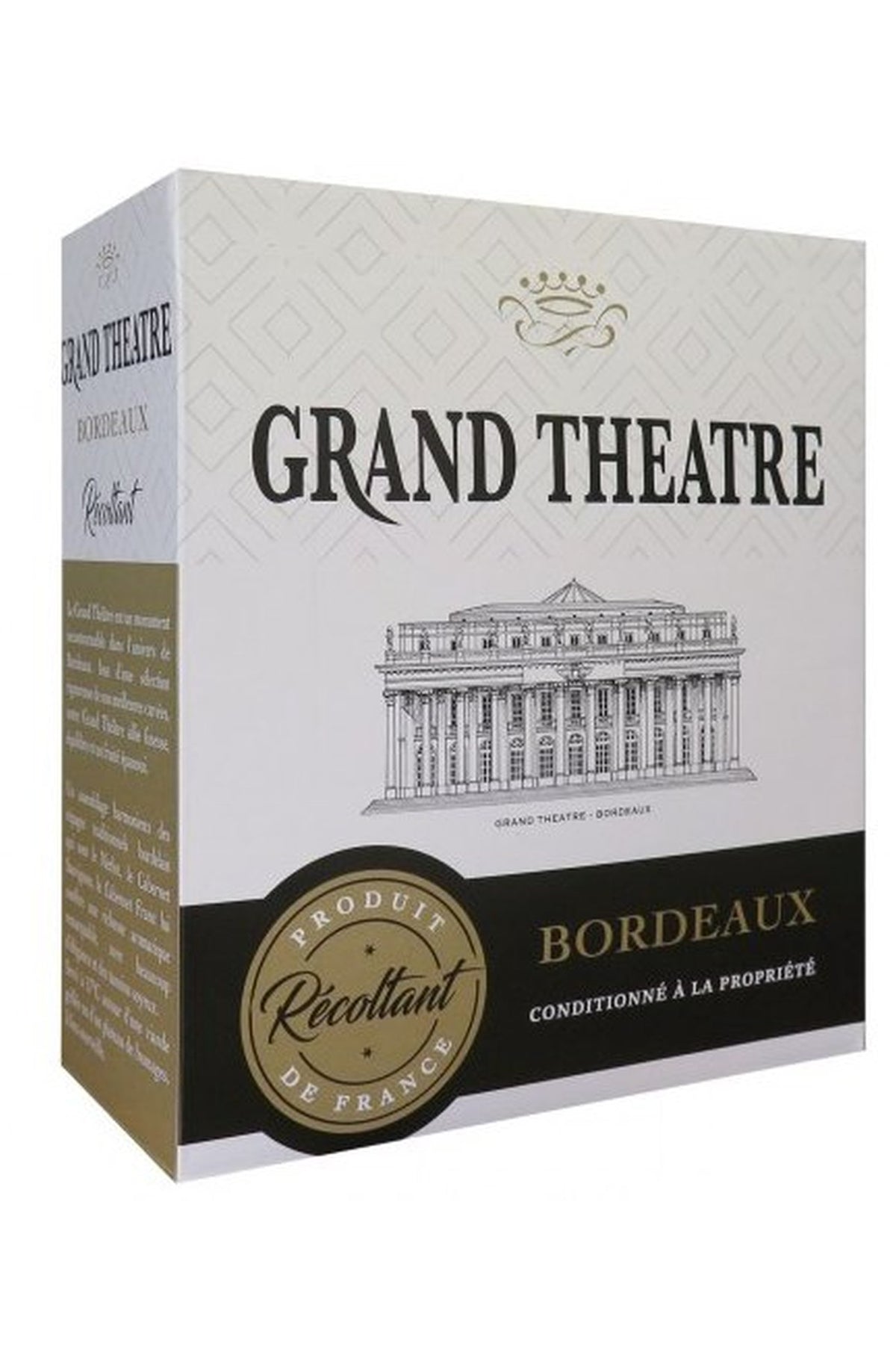 Grand Theatre BIB 3L AOP bordeaux rosé