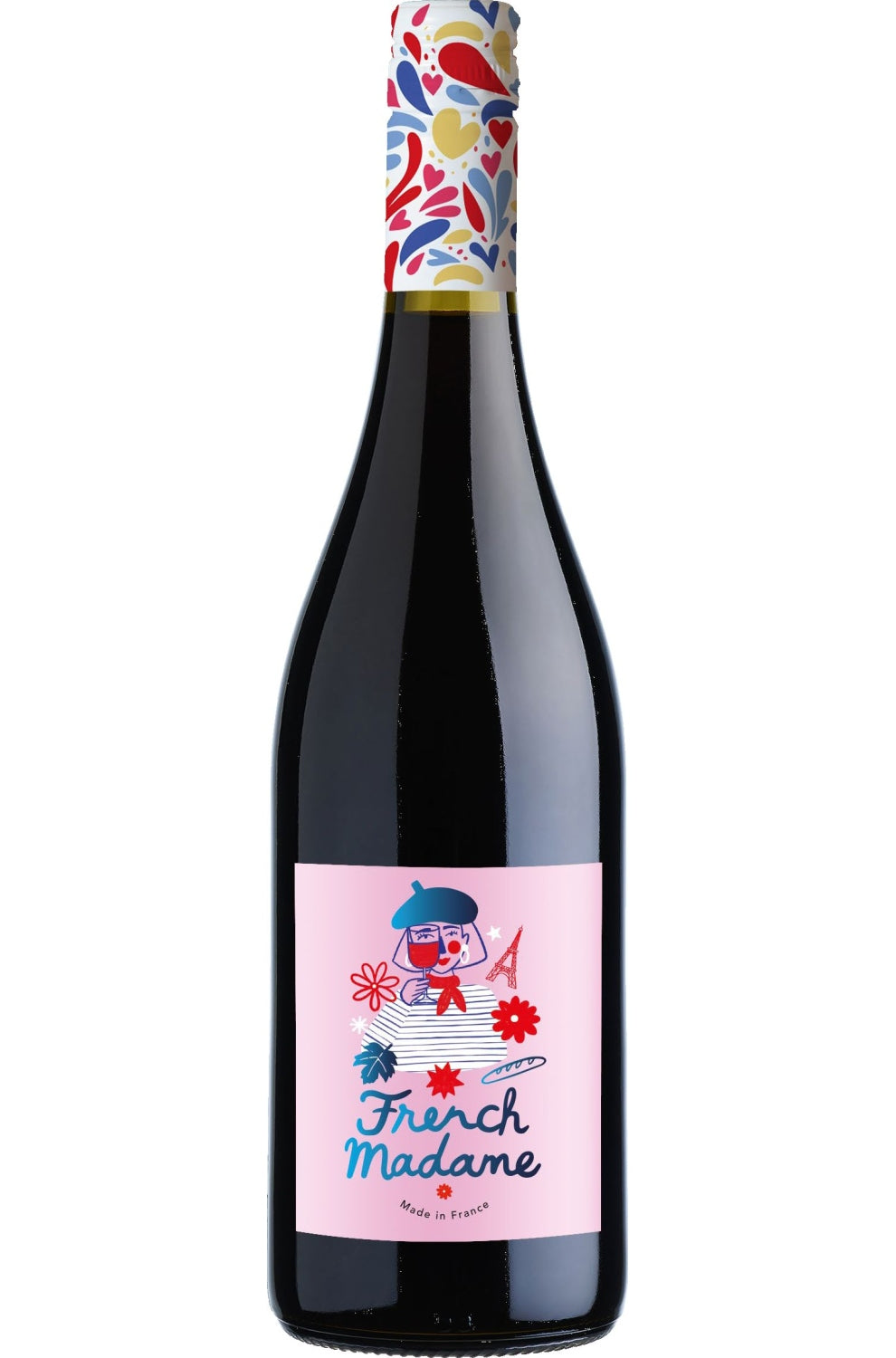 French Madame (6 étiquettes) vin de france