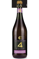4 Valli 'lambrusco' rosato dolce IGT emilia 7°5
