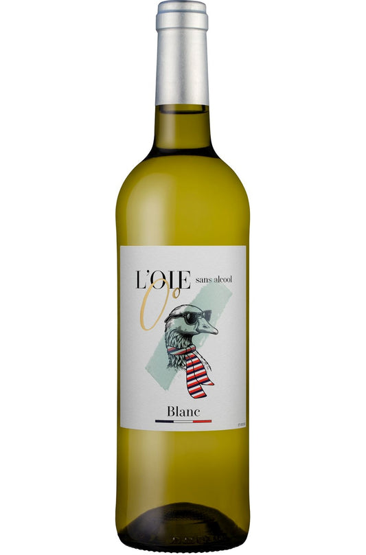 L'oie 0°alc (bouchon) Boisson aromatisee à base de vin desalcoolisé  Blanc France