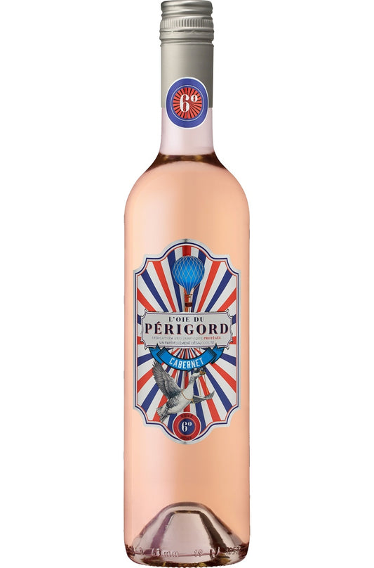 L'Oie du Perigord low 6°Alc (screwcap) IGP perigord rosé