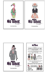 No Time (3 labels in 1 case) DO Navarra rosado